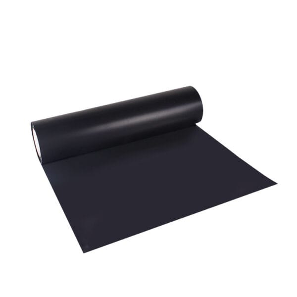 Eco Pu Siyah Tekstil Folyosu - 50cmx1Metre