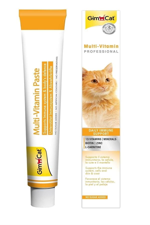 GimCat Kediler İçin Malt Multi Vitamin Pasta 100 Gr