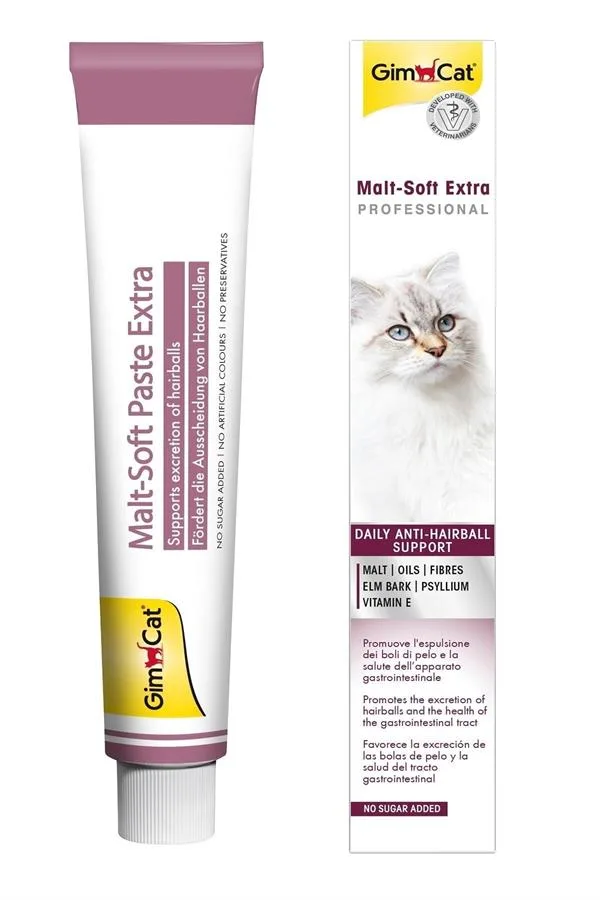 GimCat Kediler İçin Malt Soft-Extra Pasta 100 Gr