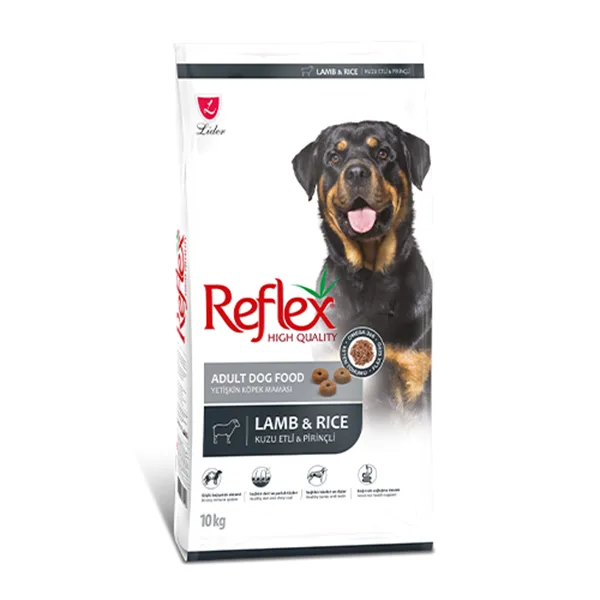 Reflex Kuzulu ve Pirinçli 10 kg Yetişkin Köpek Maması