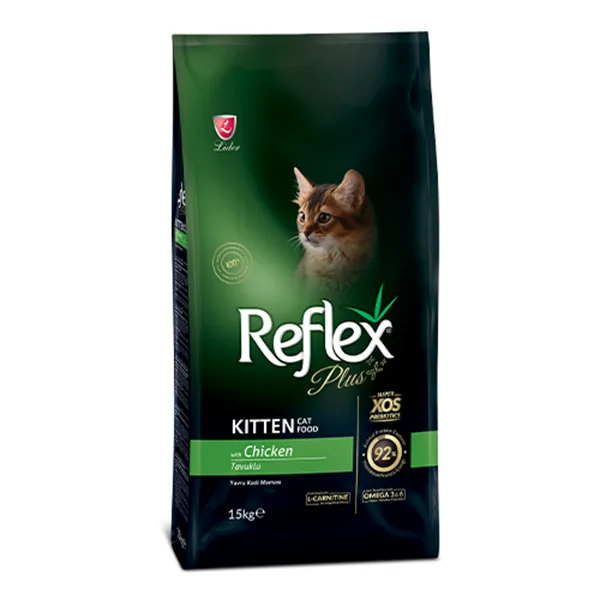 Reflex Plus Kitten Tavuklu Yavru Kedi Maması 15kg - Görsel 1