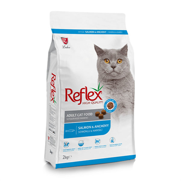 Reflex Somonlu ve Hamsili Yetişkin Kedi Maması 2 kg