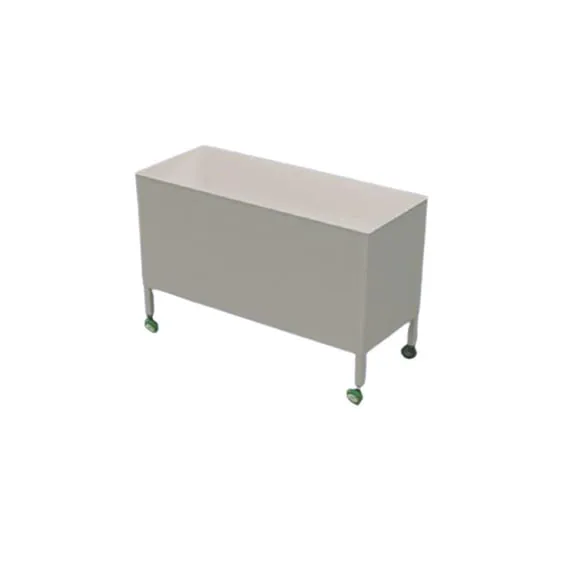 Fdm Tekerlekli Sac Tekne (En:40Cm - Boy:105Cm - Yükseklik:70Cm) (Fdm Tm-T11)